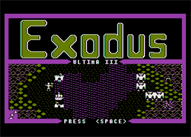 Ultima III: Exodus - Screenshot - Game Select Image