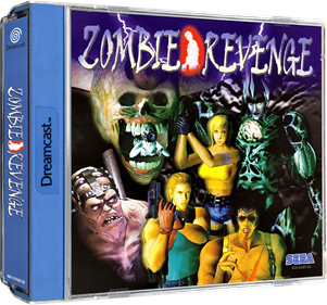 Zombie Revenge - Box - 3D Image