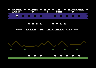 Baloon 64 - Screenshot - Game Over Image