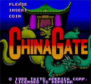 China Gate - Screenshot - Game Title Image
