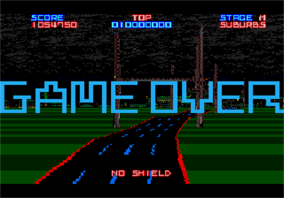 Night Striker - Screenshot - Game Over Image