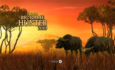 Cabela's Big Game Hunter 2010 - Screenshot - Game Title Image
