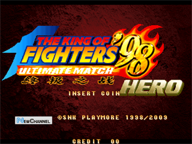 The King of Fighters '98: Ultimate Match HERO - Screenshot - Game Title Image
