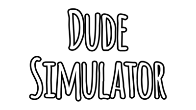 Dude Simulator - Clear Logo Image