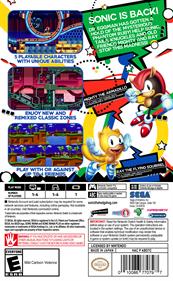 Sonic Mania Plus - Box - Back Image