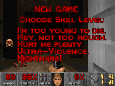 DOOM II - Screenshot - Game Select Image