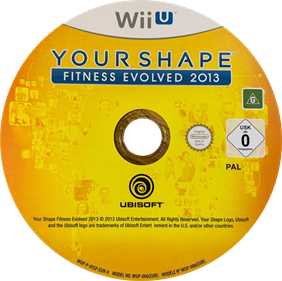 Your Shape: Fitness Evolved 2013 - Disc Image
