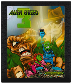Alien Greed 3 - Cart - Front Image