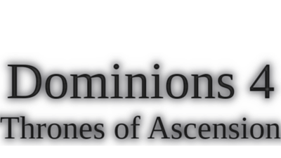 Dominions 4: Thrones of Ascension - Clear Logo Image