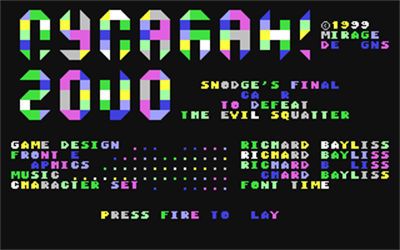 Nyaaaah! 2000 - Screenshot - Game Title Image