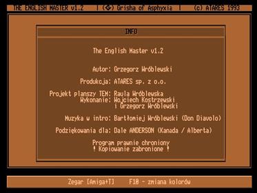 The English Master - Screenshot - Game Title Image