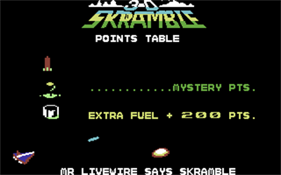 3-D Skramble - Screenshot - Game Title Image