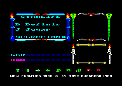 Starlife - Screenshot - Game Select Image