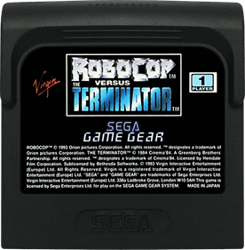 RoboCop Versus the Terminator - Cart - Front Image