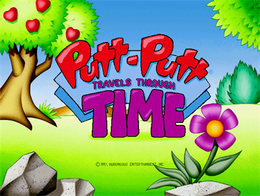 Putt-Putt Travels Through Time - Screenshot - Game Title Image