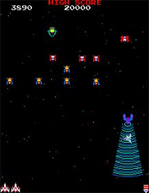 Galaga - Screenshot - Gameplay Image
