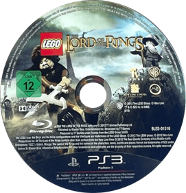 LEGO The Lord of the Rings - Disc Image