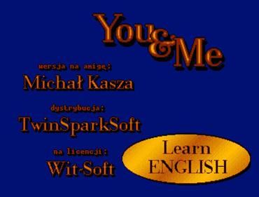 You & Me: Learn english - Screenshot - Game Title Image