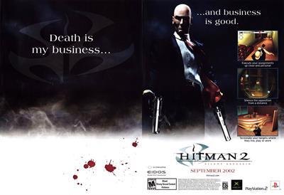 Hitman 2: Silent Assassin - Advertisement Flyer - Front Image