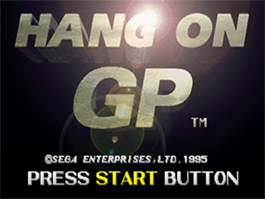 Hang-On GP - Screenshot - Game Title Image