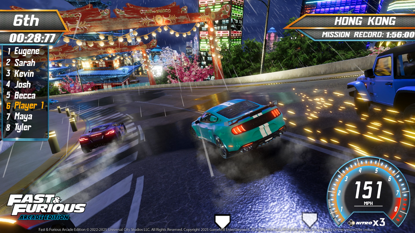 Fast and Furious Arcade Edition