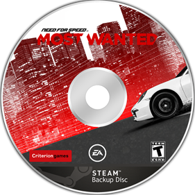 Need for Speed: Most Wanted 2012 - Fanart - Disc Image