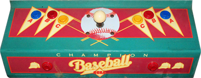 Champion Baseball - Arcade - Control Panel Image