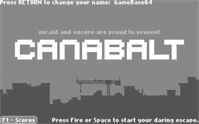 C64anabalt - Screenshot - Game Title Image