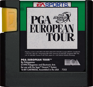 PGA European Tour - Cart - Front Image