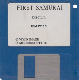 First Samurai - Disc Image