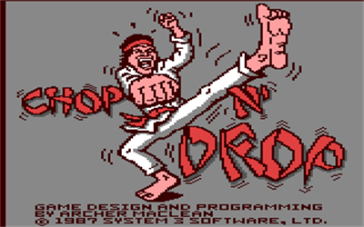Chop N' Drop - Screenshot - Game Title Image
