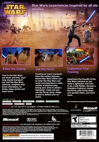 Kinect Star Wars - Box - Back Image