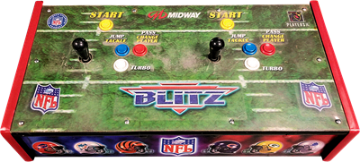 NFL Blitz - Arcade - Control Panel Image