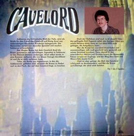 Cavelord - Box - Back Image