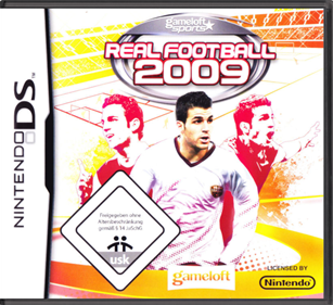 Real Soccer 2009 - Box - Front - Reconstructed Image