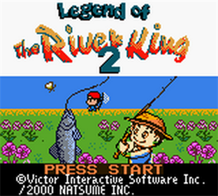 Legend of the River King 2 - Screenshot - Game Title Image