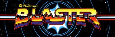 Blaster - Arcade - Marquee Image