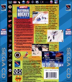 ESPN National Hockey Night - Box - Back - Reconstructed Image