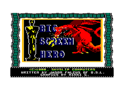 Big Screen Hero - Screenshot - Game Title Image