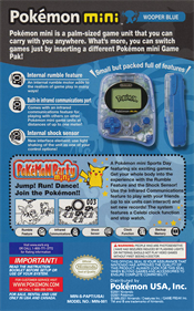 Pokémon Party Mini - Box - Back Image