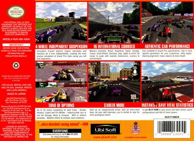 Monaco Grand Prix - Box - Back Image