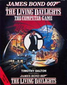 James Bond 007: The Living Daylights: The Computer Game - Box - Front Image