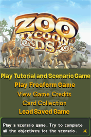 Zoo Tycoon DS - Screenshot - Game Title Image