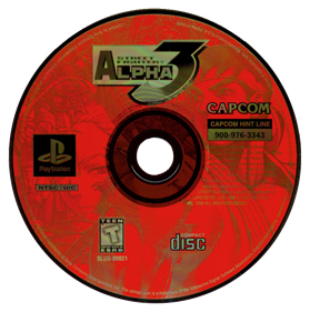 Street Fighter Alpha 3 - Disc Image