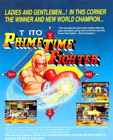 Prime Time Fighter - Fanart - Box - Front Image