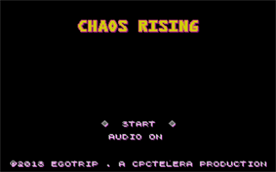 Chaos Rising - Screenshot - Game Title Image