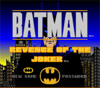 Batman: Revenge of the Joker - Screenshot - Game Title Image