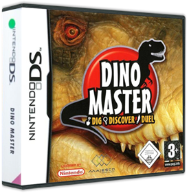 Dino Master: Dig, Discover, Duel - Box - 3D Image