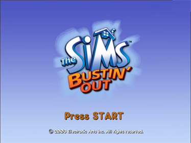 The Sims: Bustin' Out - Screenshot - Game Title Image