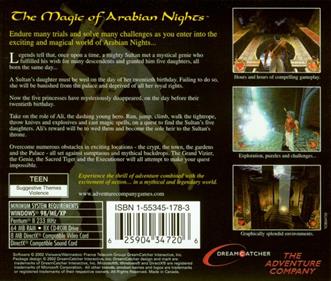 Arabian Nights - Box - Back - Reconstructed Image